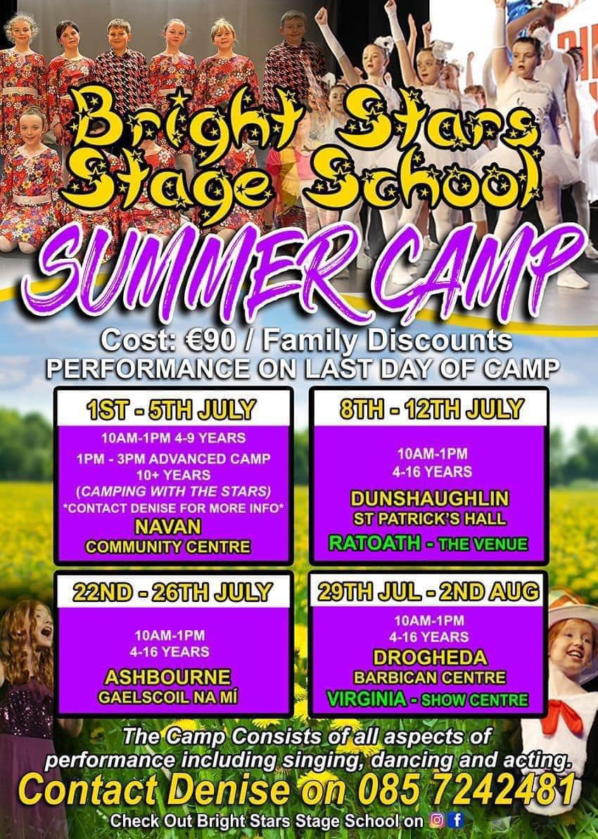 Bright Stars Stage School Summer Camp