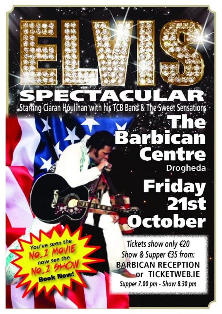 The Elvis Spectacular Show The Barbican Centre