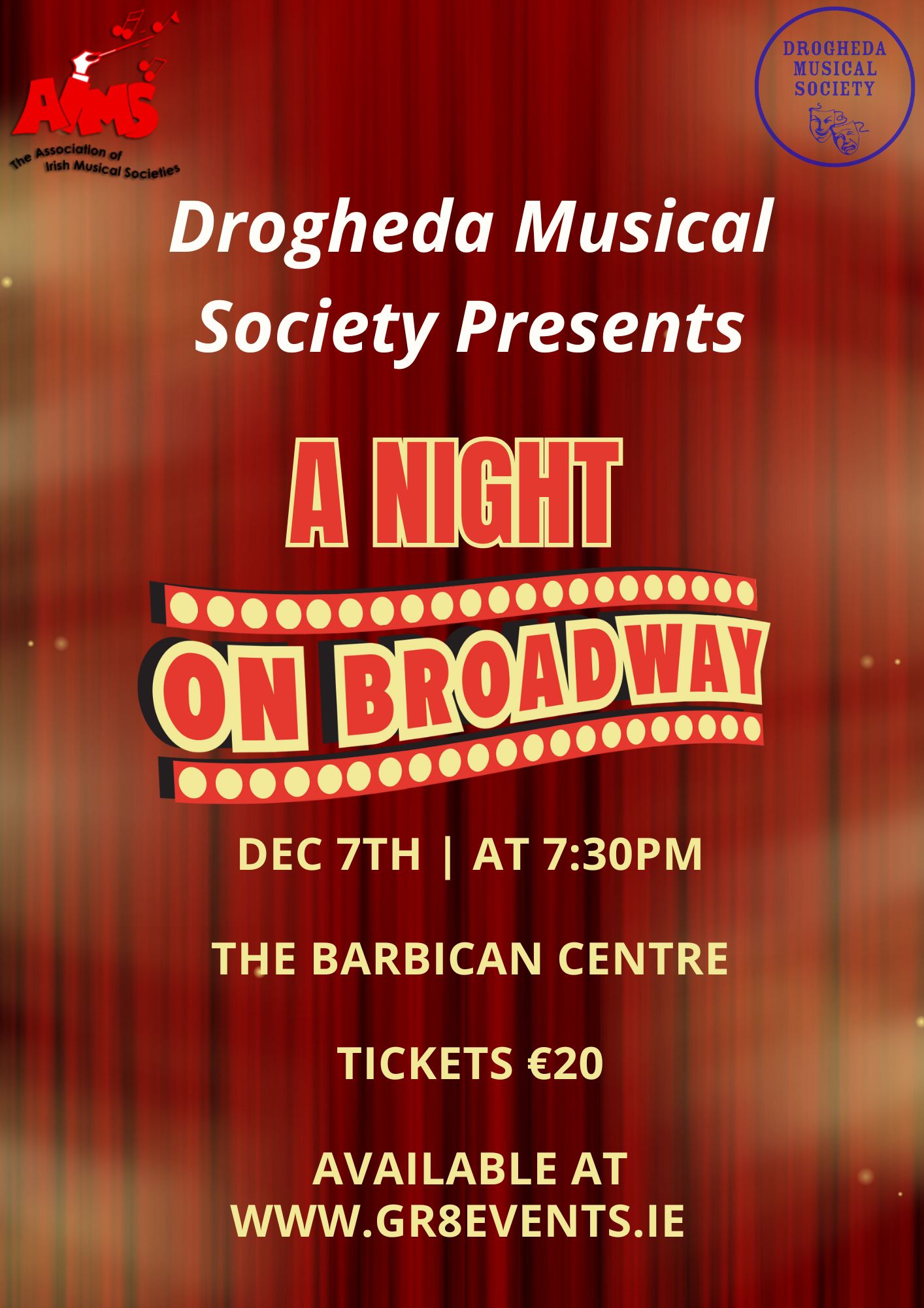 Drogheda Musical Society Presents 'A Night On Broadway'